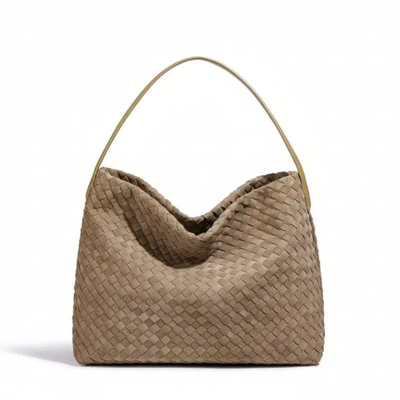 Sac fourre-tout tissé HomyBag femme rétro - vue principale