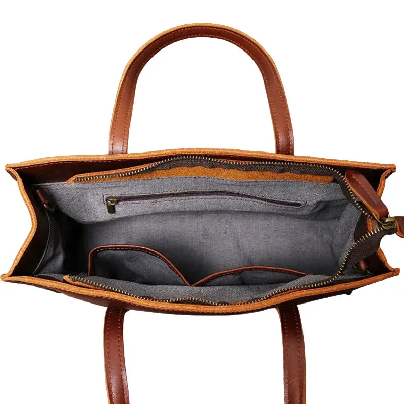 Intérieur sac à main HomyBag cuir compartiments organisés multiples