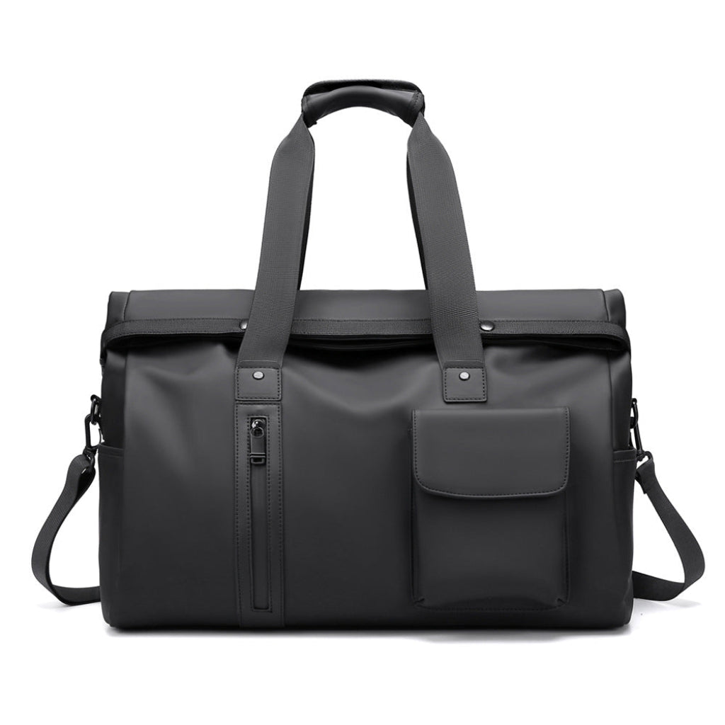 Sac roll-top HomyBag couleur noir - usage sport et loisirs