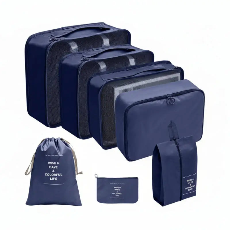 Set rangement HomyBag voyage compact pliable pratique