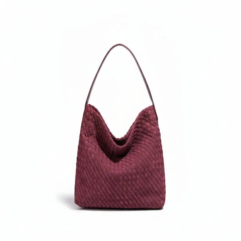 Détail du tissage rétro du sac fourre-tout HomyBag