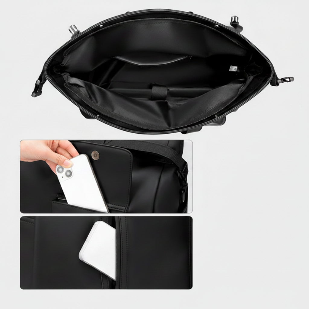 Sac de voyage business grande capacité 20-35 L - HomyBag HomyBag vue intérieure