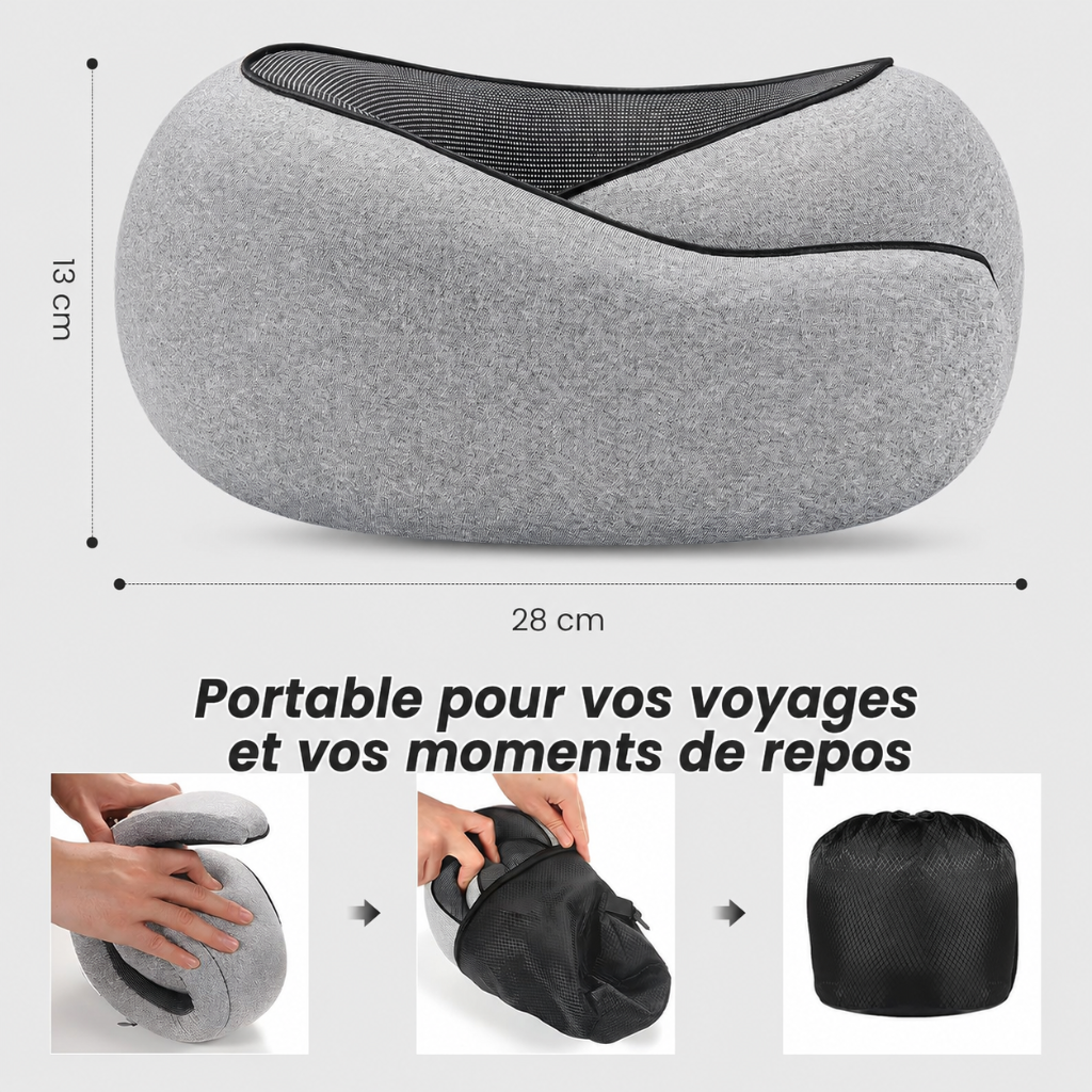 Coussin de Nuque Voyage Pliable HomyBag