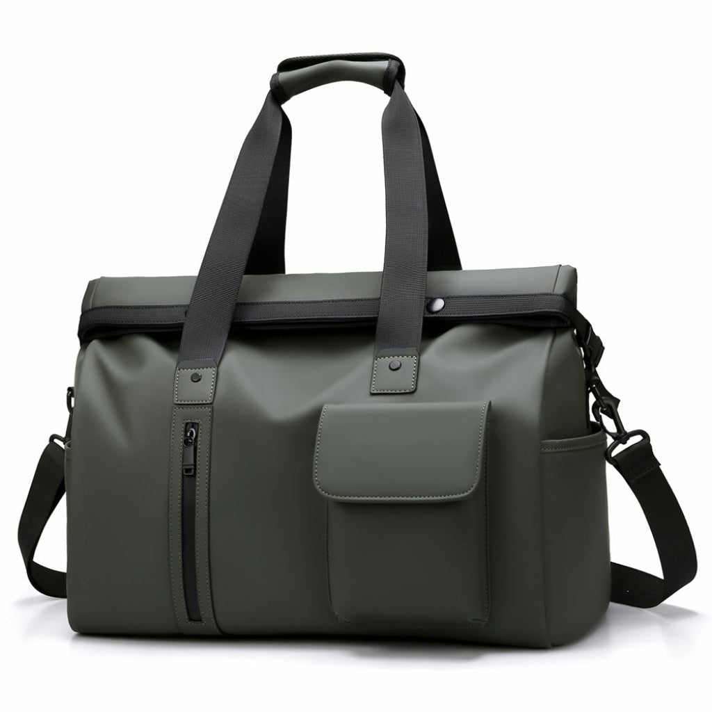 Sac roll-top HomyBag couleur vert - voyage week-end