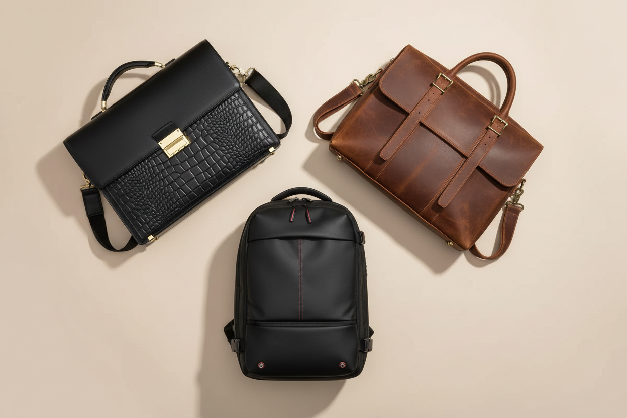 Sélection HomyBag – porte-documents cuir, sac à dos antivol et sac bandoulière