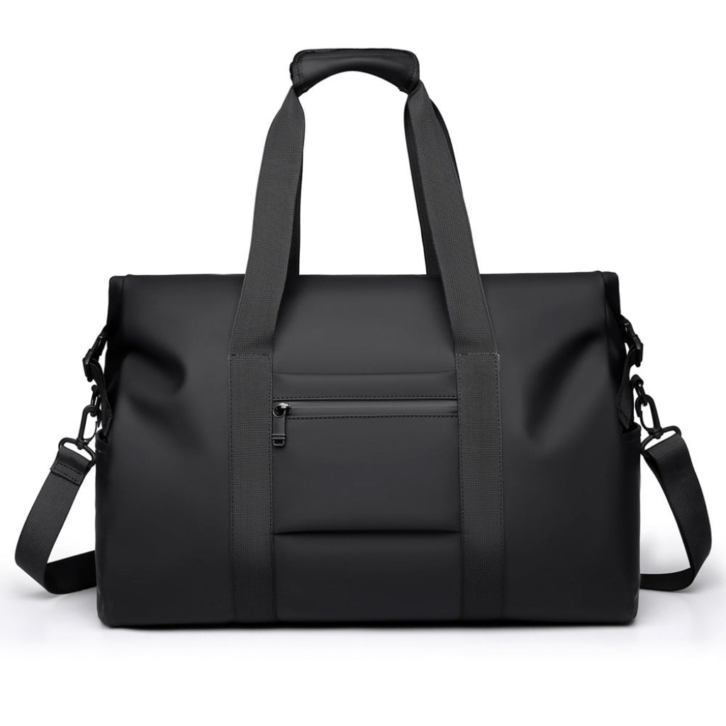 Sac de voyage HomyBag nylon PU imperméable fermeture roll-top - face avant