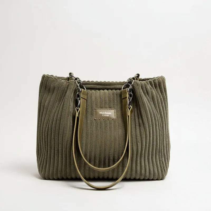  Sac tote bag velours côtelé HomyBag
