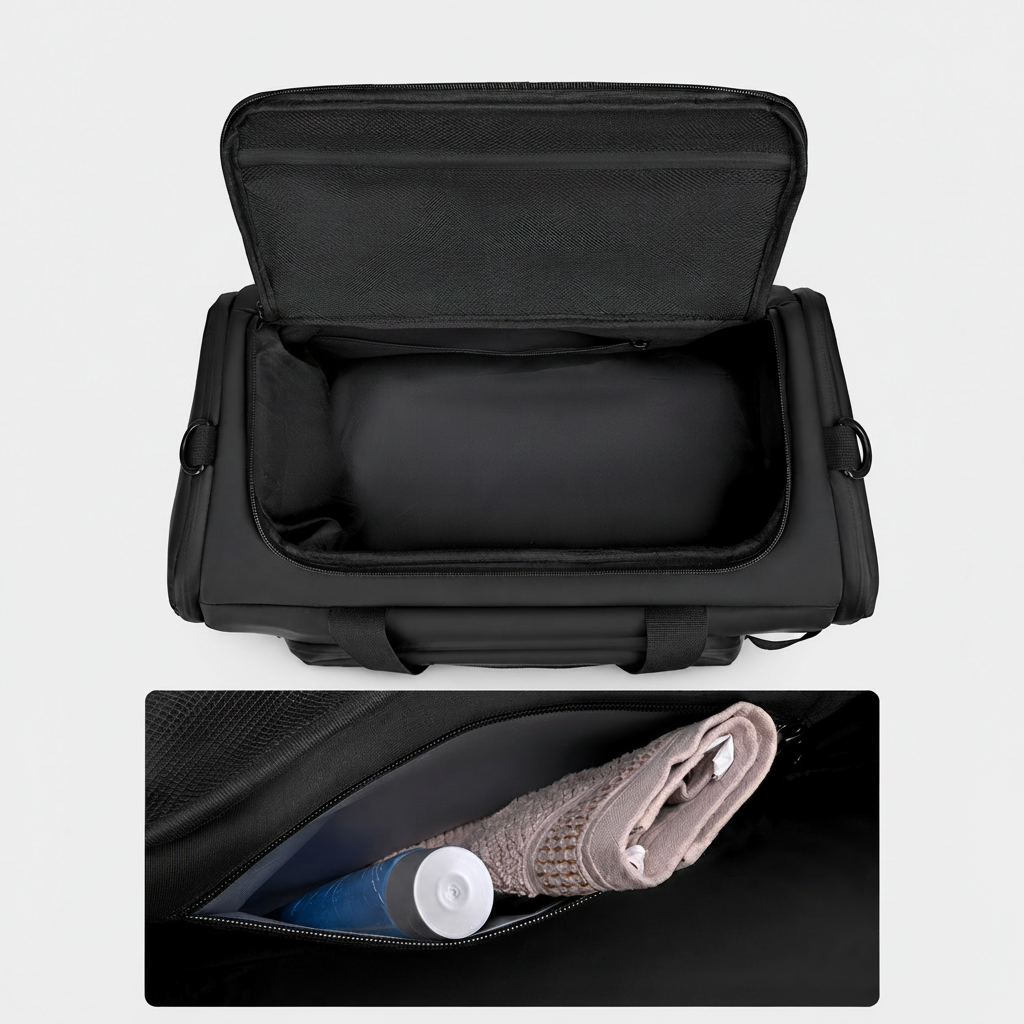 Sac de voyage HomyBag - séparation humide/sec et poches intérieures