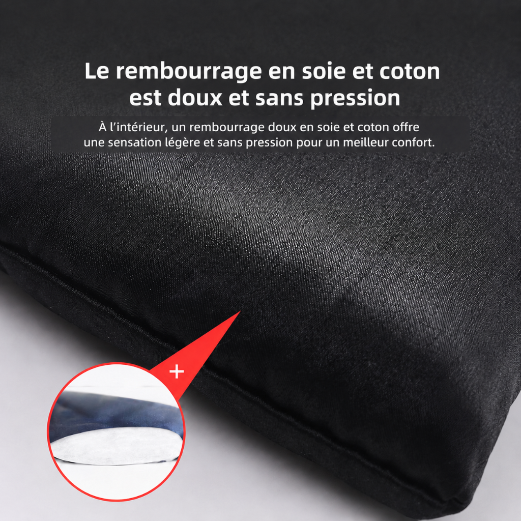 Masque de sommeil voyage en soie de mûrier - HomyBag HomyBag