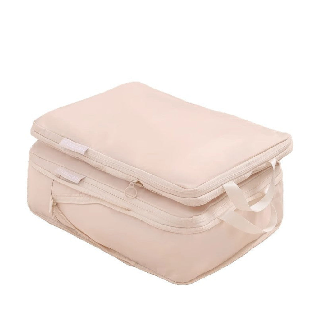 Set de rangement voyage compressible 5 pièces HomyBag - Rose
